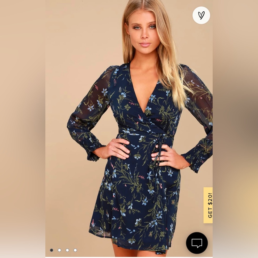 Lulus floral dress